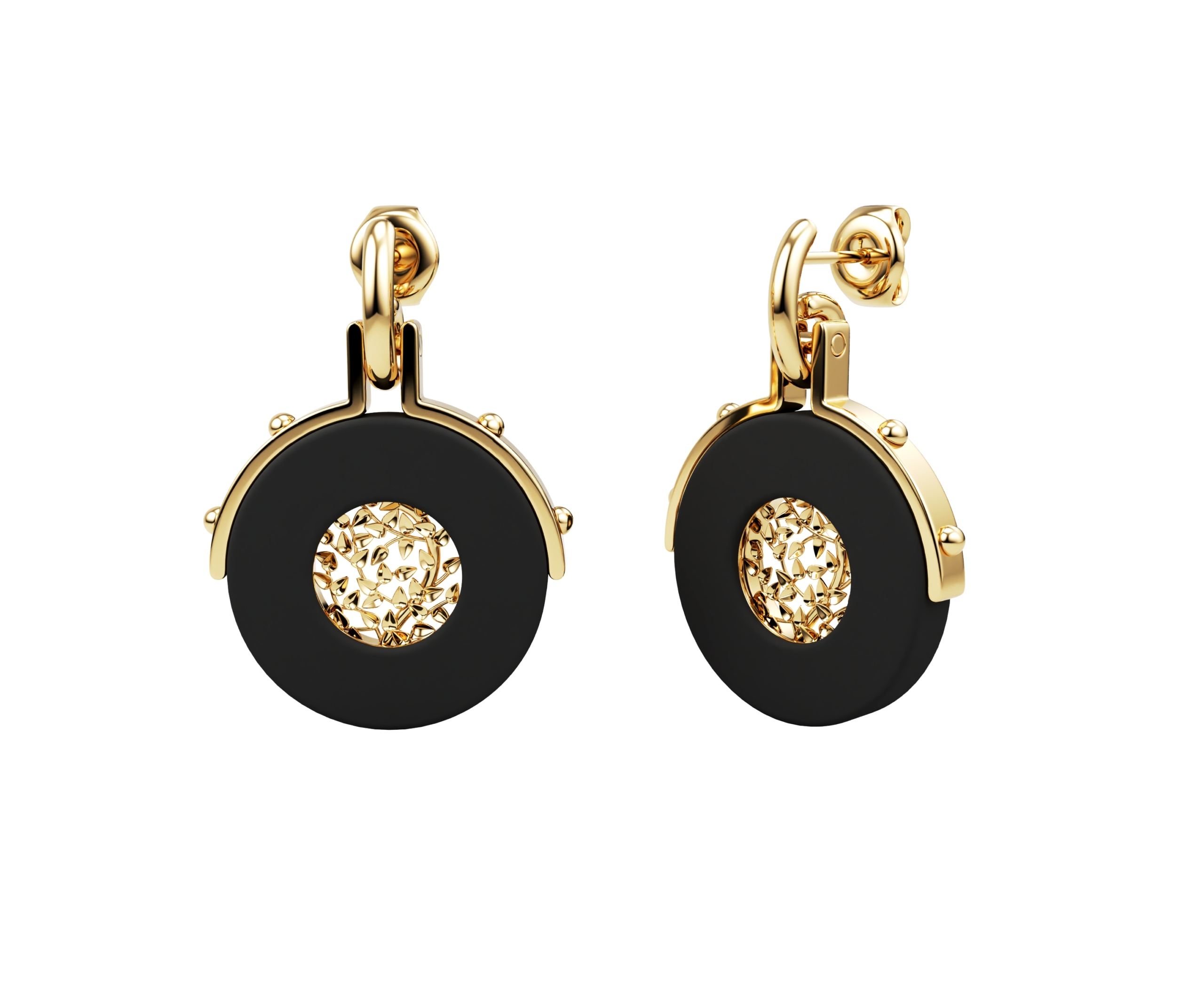 Earrings Auréole Végétale - Image 3