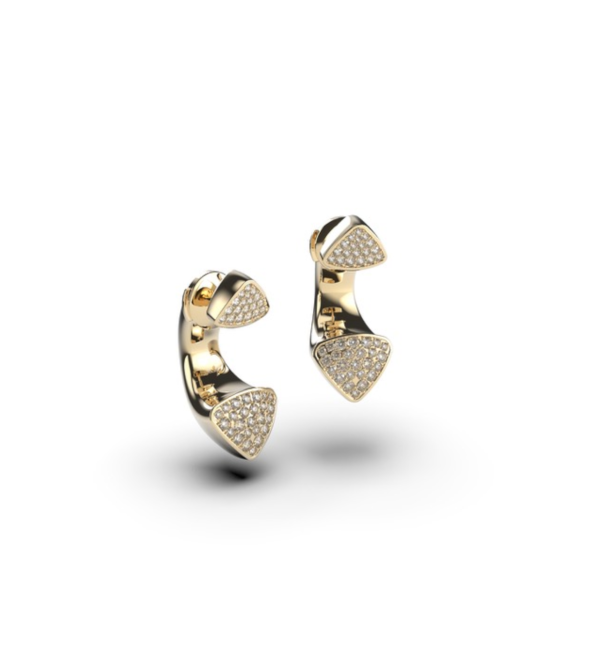 Earrings Ajour Duo