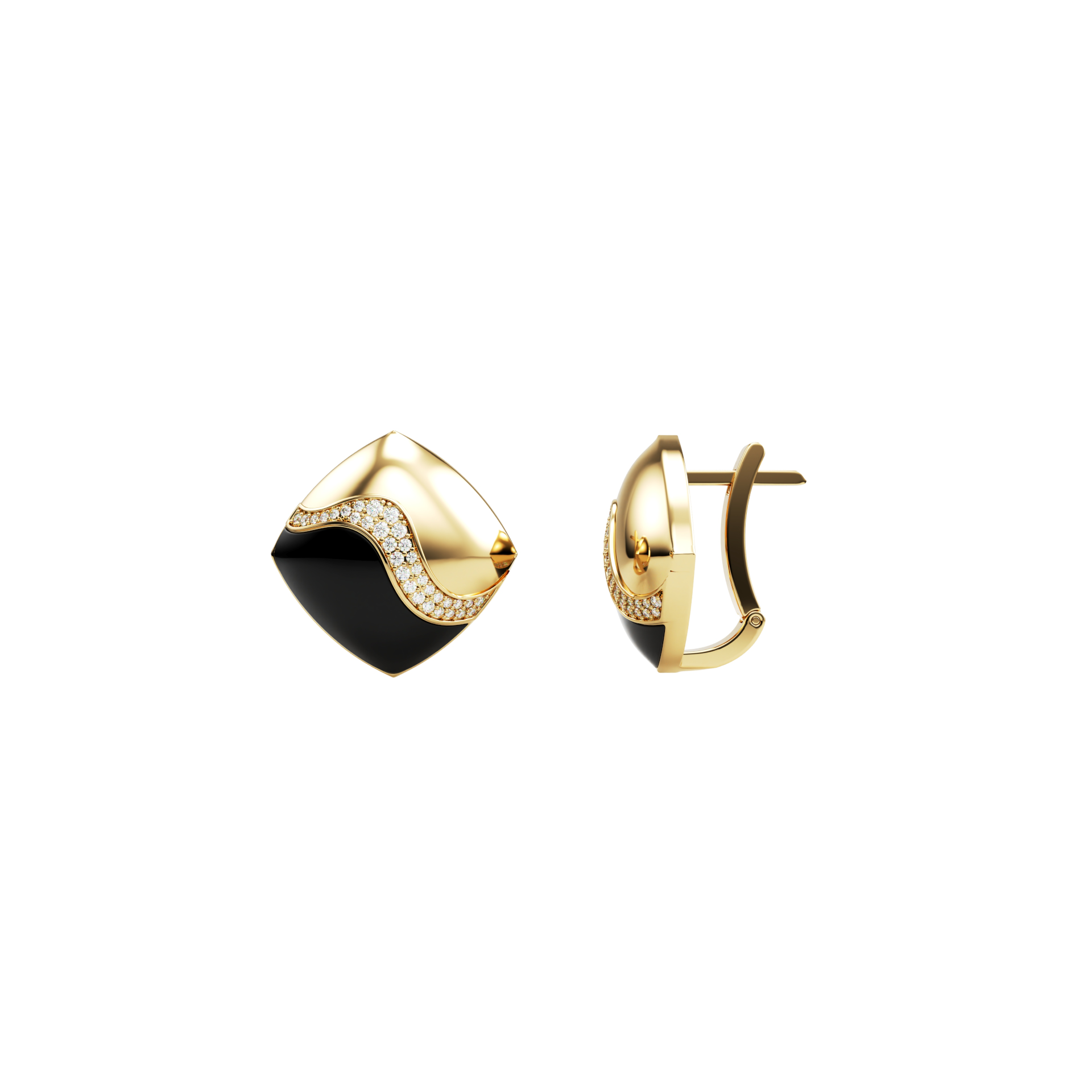 Earrings Orsé Ébène
