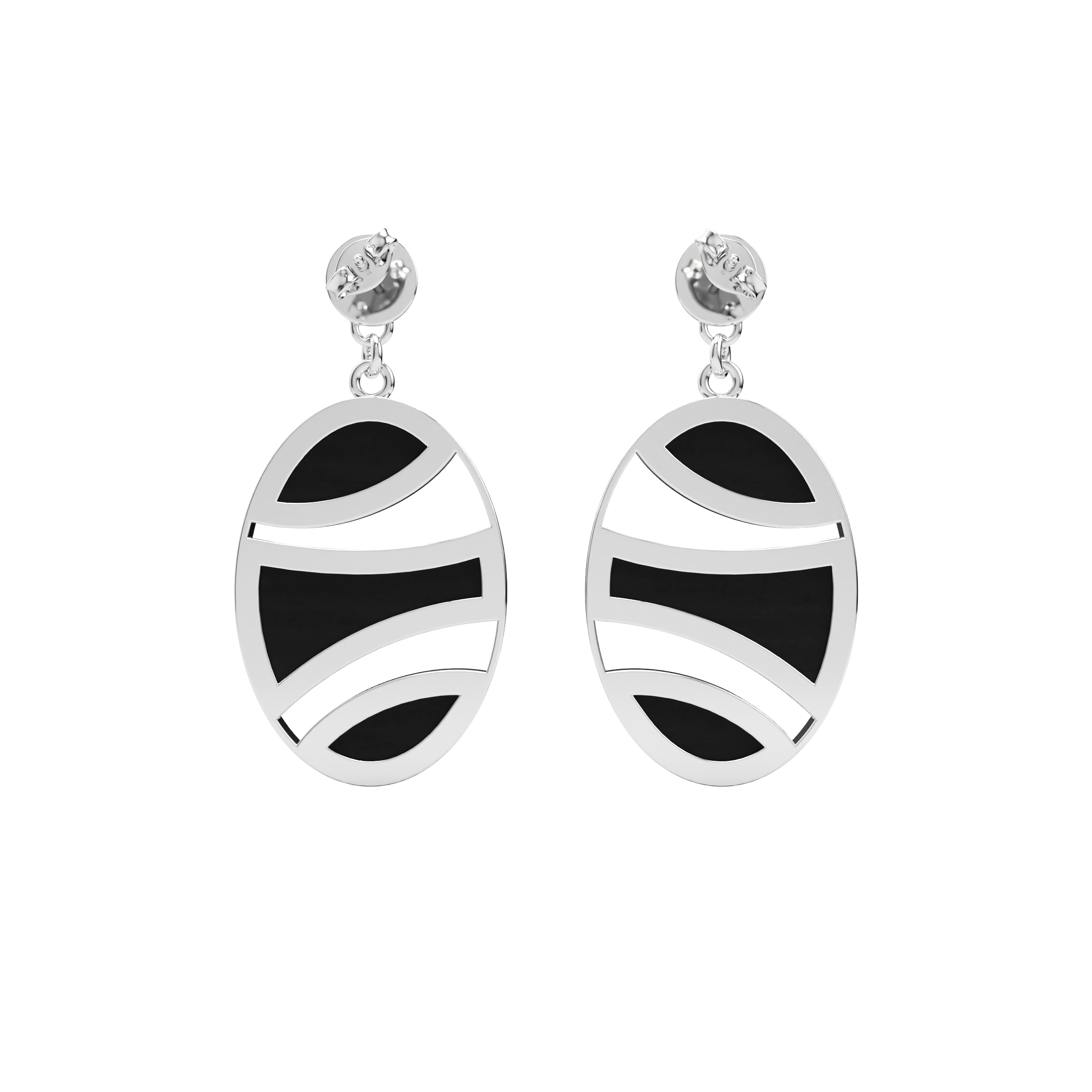 Earring Ovale Curviligne - Image 6
